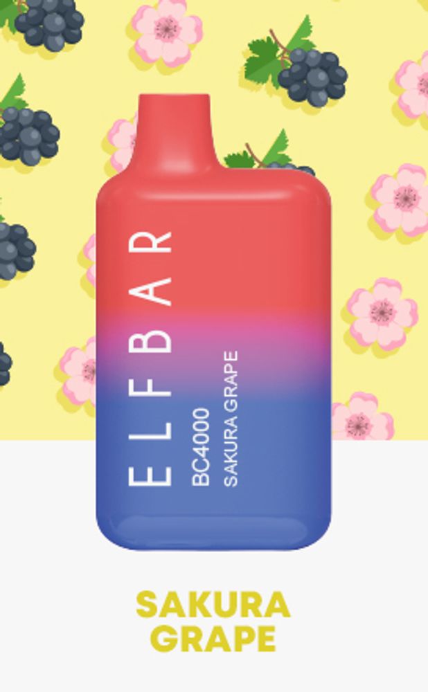 Elf Bar - Sakura Grape (4000)