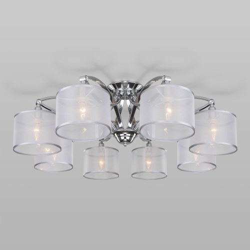 Умный потолочный светильник 60124/8 хром