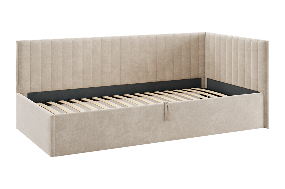 Кровать тахта с подъемным механизмом Твикс 900*2000 (велюр) МФ Мебельсон, г. Ижевск