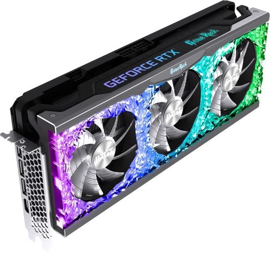 Видеокарта Palit GeForce RTX 3070 GameRock OC V1 LHR