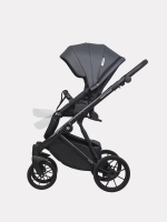 Коляска 2 в 1 Riko Basic Montana Ecco цвет 24 Graphite (графит)