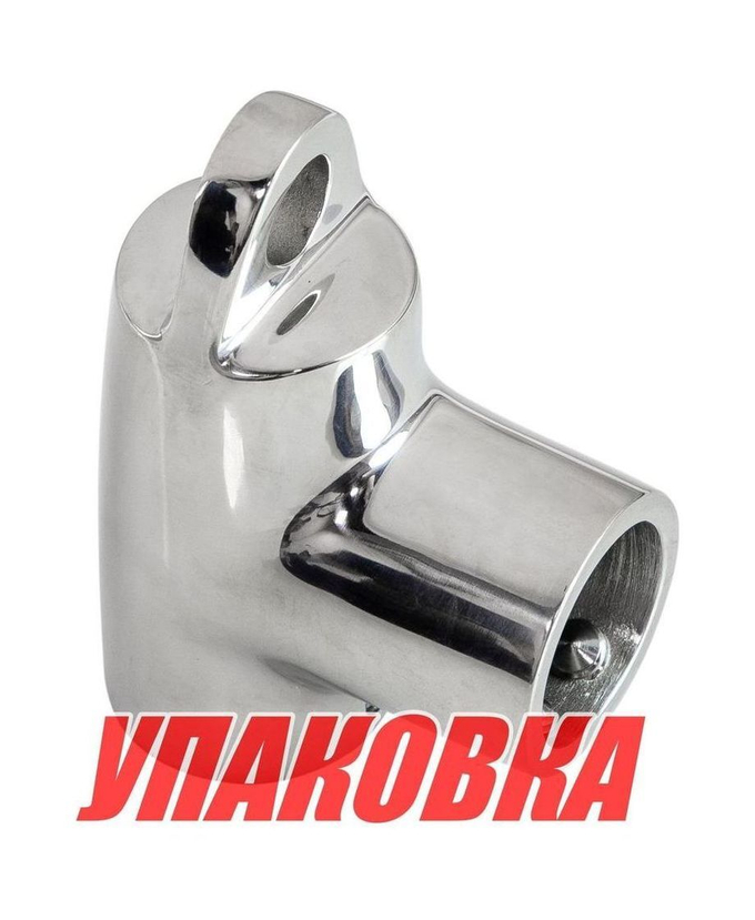 Тройник леера 7/8 (22,2 мм), 90 град с петлей (упаковка из 10 шт.)