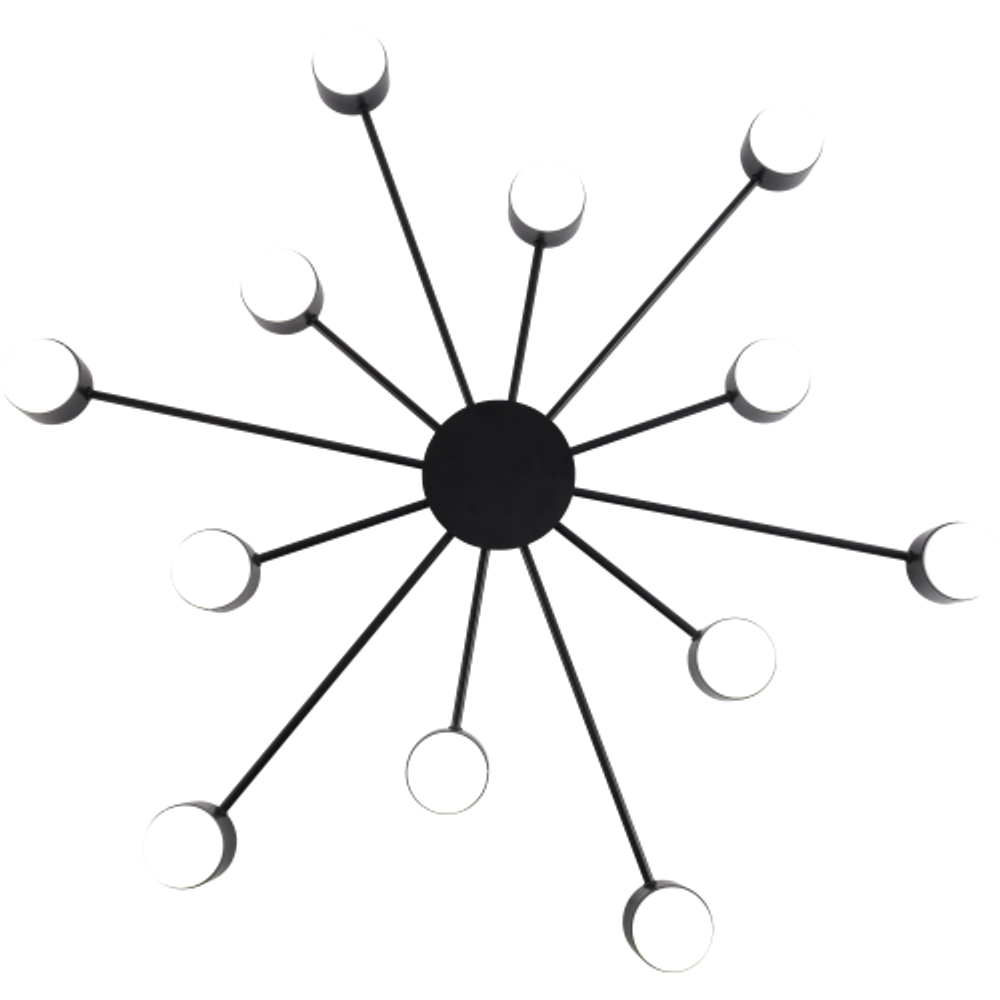 Люстра Rivoli Leona 3184-312 12хGX53 15 Вт модерн | Rivoli