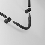 Соединитель угловой L-образный для модульных светильников Maytoni Accessories for system Axity CA005FC-B