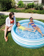 Детский надувной бассейн 147х33см "Blue Bliss", 330л, от 2 лет Intex 58467