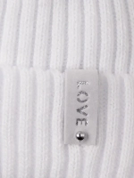 Шапка вязаная демисезонная для девочки