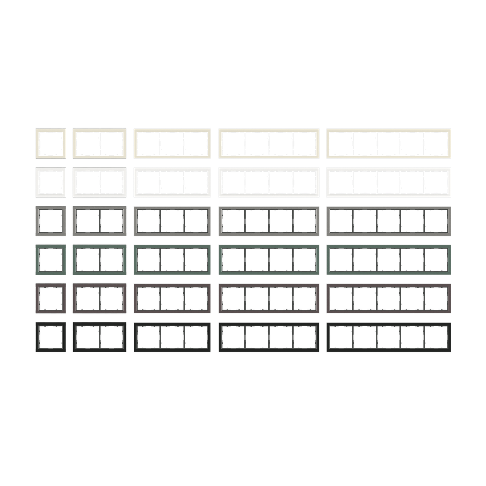 Рамка 1-я стекло кашемир,  серия R98 Glass