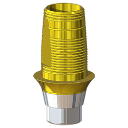 Титановые основания HI-TECH Коническое Соединение для одиночных и мостовидных изделий NT-TRADING, SIRONA CEREC, GEO, FLAT