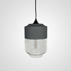 Подвесной светильник NORD A D18 Gray/Transparent