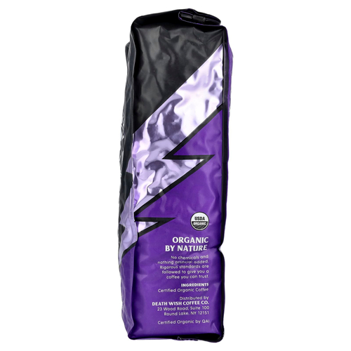 Death Wish Coffee, Dark, цельные бобы, обжарка эспрессо, 396 г (14 унций)