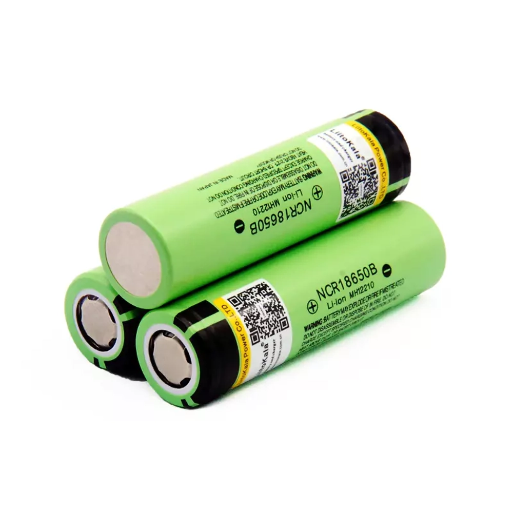 Аккумулятор 18650 3.7V Li-ion 3400mAh плоская головка