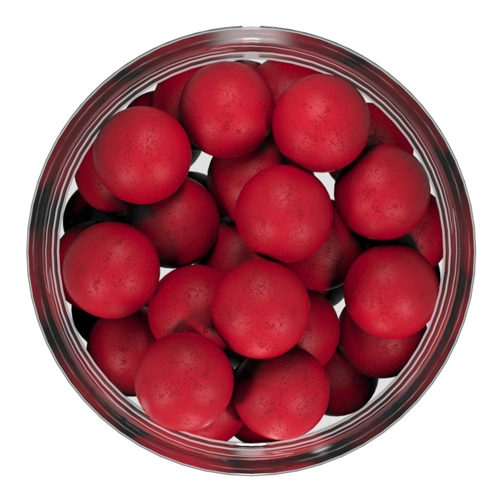 Бойлы насадочные тонущие Sonik Baits STRAWBERRY 14мм 90мл (Клубника)