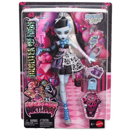 Monster High - Страшный день рождения Фрэнки Штейн Кукла + аксессуары JBG75