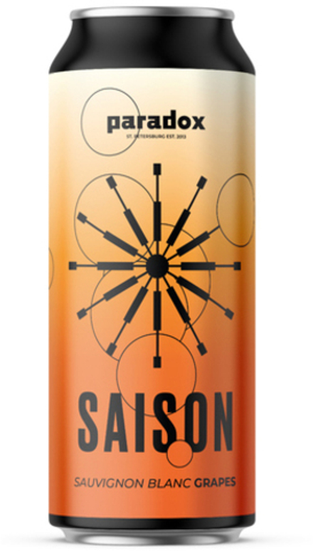 Пиво Парадокс Сэйзон Совиньон Блан Грейпс / Paradox Saison Sauvignon Blanc Grapes 0.5 - банка