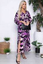 Платье Неповторимая (лео/фиолетовое) П10727 LT Collection (Акция)