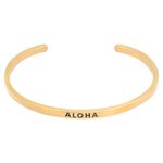 Браслет Aloha, позолота