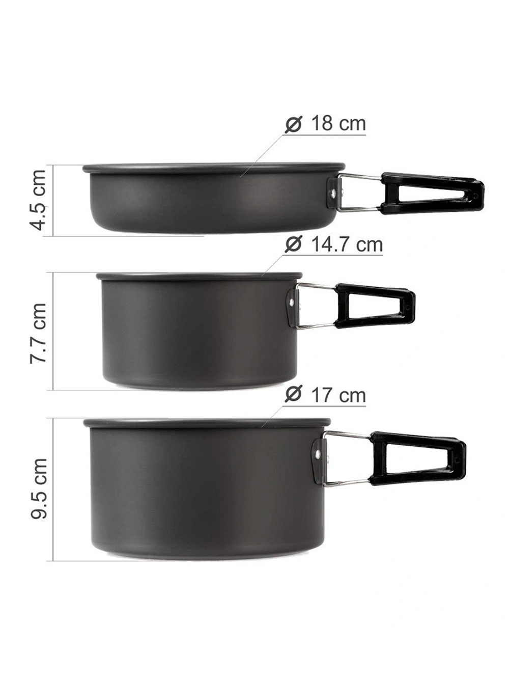 Набор посуды CAMPSOR (HS-CAMPSOR-400)