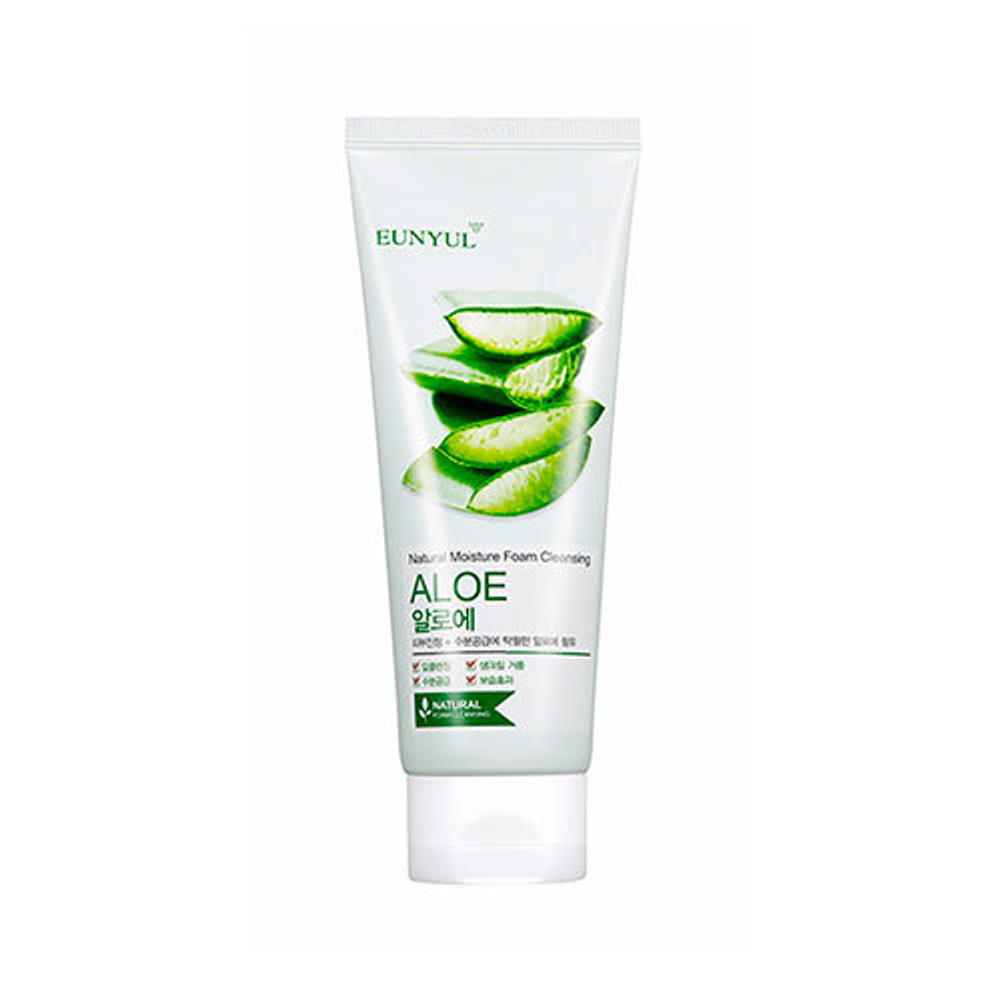 Пенка очищающая с алое Eunyul Aloe Foam Cleanser 150мл