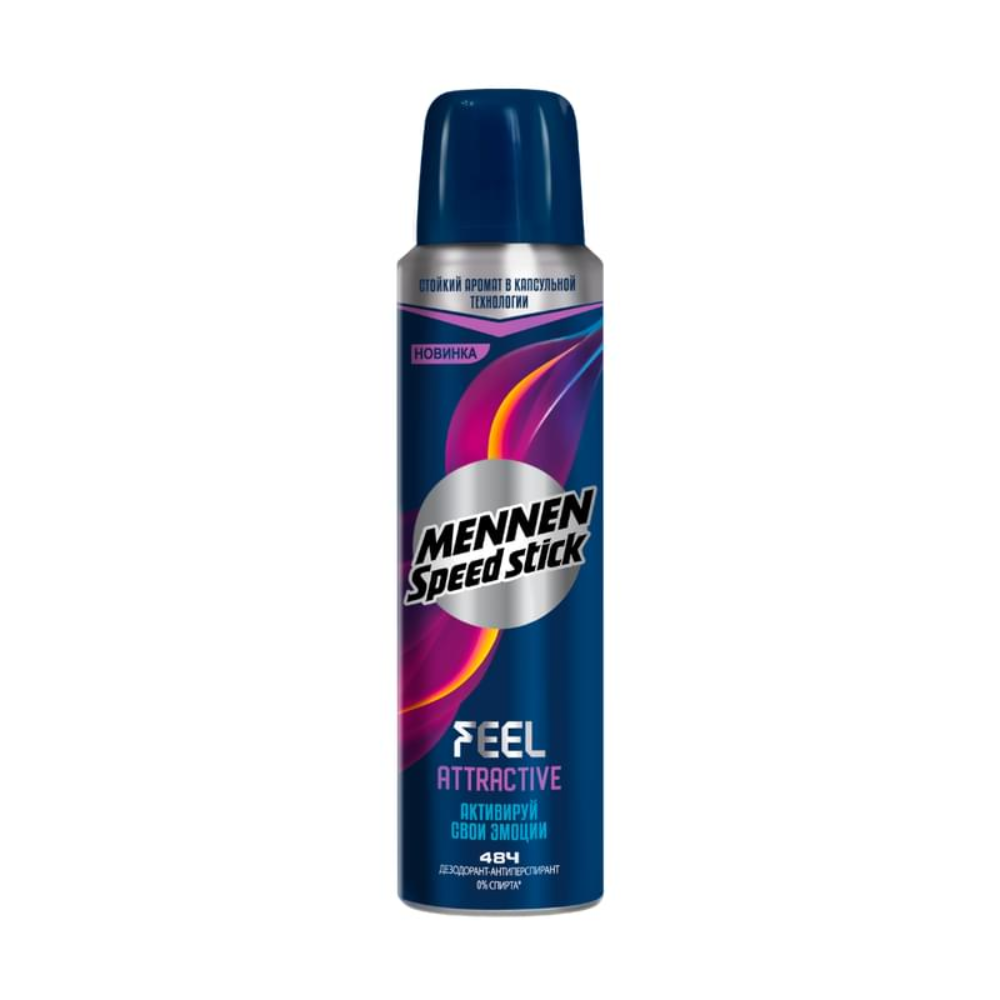 Дезодорант антиперспирант Mennen Speed Stick Feel Attractive 150 мл