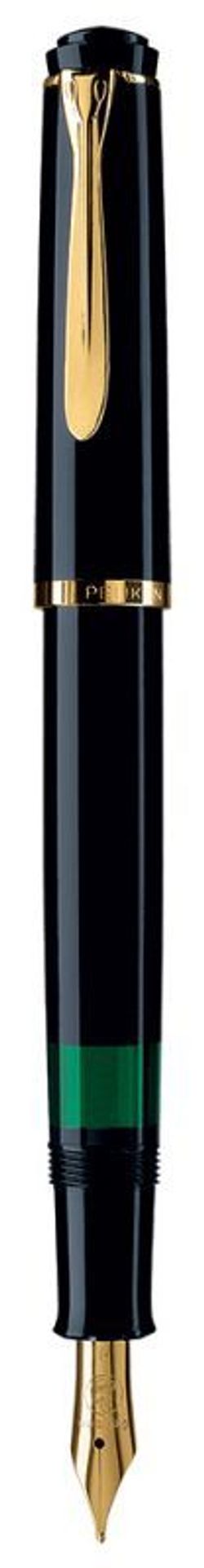 Перьевая ручка Pelikan Elegance Classic M200 черный GT перо M (994004)