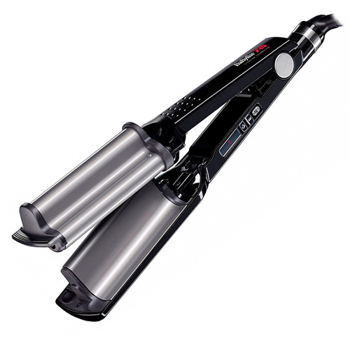 Плойка-тройная c терморегулятором 19мм BaByliss Ionic Hi-Def Waver Titanium Tourmaline BAB2469TTE
