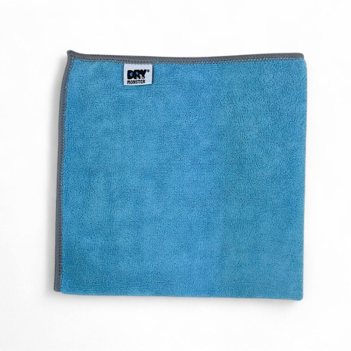 (Dry Monster) ПОЛОТЕНЦЕ "COSMO" микрофибра с ультракоротким ворсом, 40 * 40 см, цвет ГОЛУБОЙ