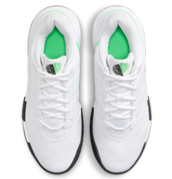 Женские Кроссовки теннисные Nike Court Lite 4 - white/poison green/black