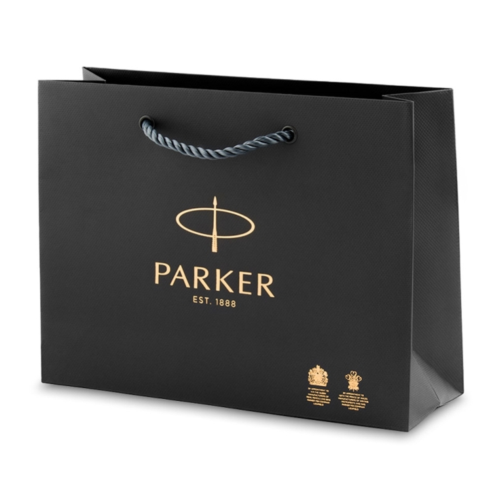 Подарочный набор: Ручка роллер Parker IM + ежедневник, серый