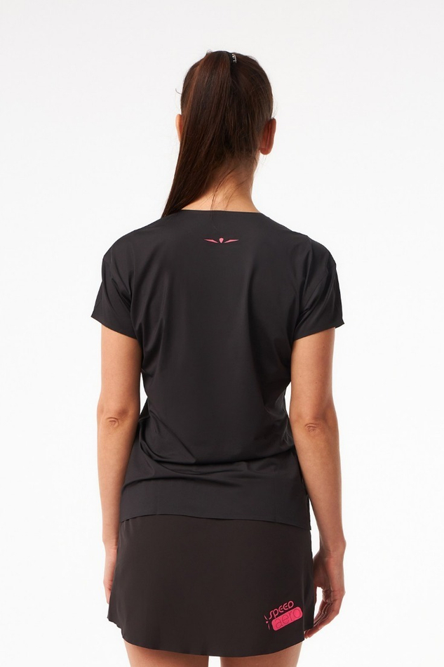 ФУТБОЛКА ЖЕНСКАЯ COMFORT TEE | BLACK PINK
