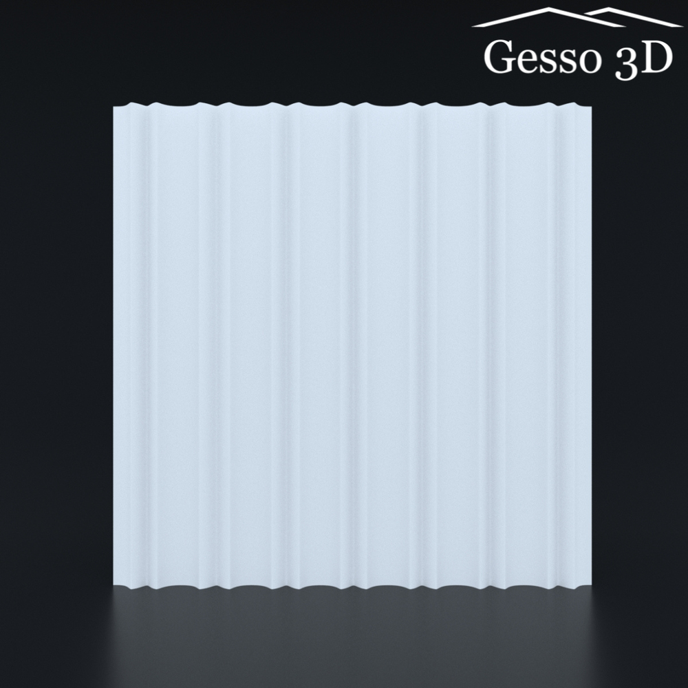 Гипсовая 3D панель Шанхай
