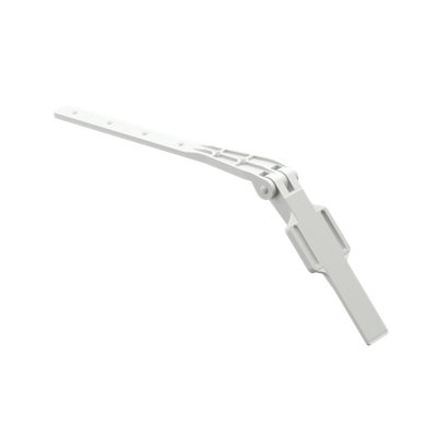 Крепление регулируемое для кронштейна желоба Premium, пломбир