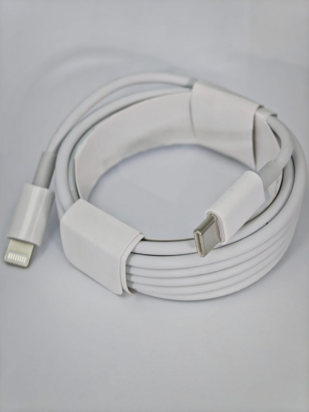 Кабель Lightning -TypeC Lawa PD 27W (белый) 2м без упаковки