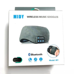 Беспроводные наушники, повязка для сна с микрофоном, Маска для глаз, Bluetooth повязка на голову, HORO - Wireless Music Goggles "HR-01"