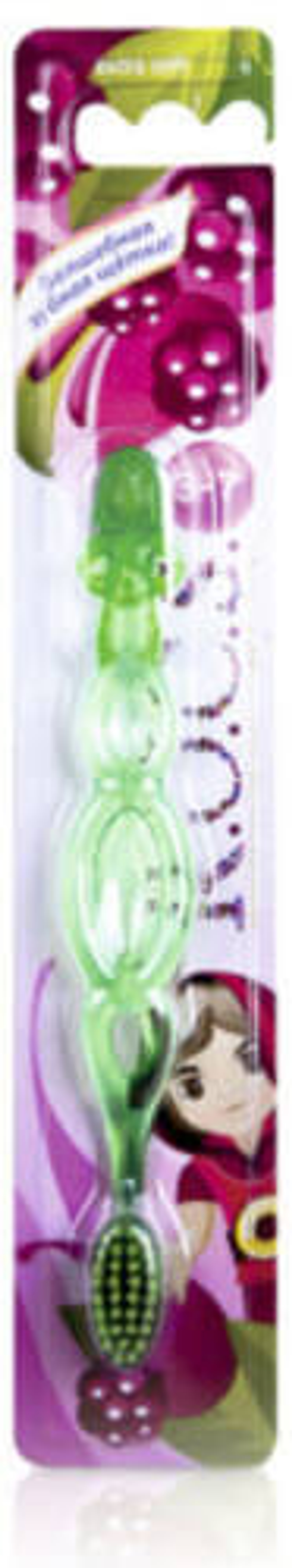 РОКС з\щетка Kids для МАЛ от 3-7 ЗЕЛЕН 0500