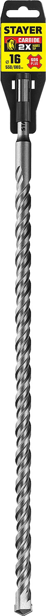 STAYER 16 x 600 мм, SDS-plus бур, Professional (2930-600-16)