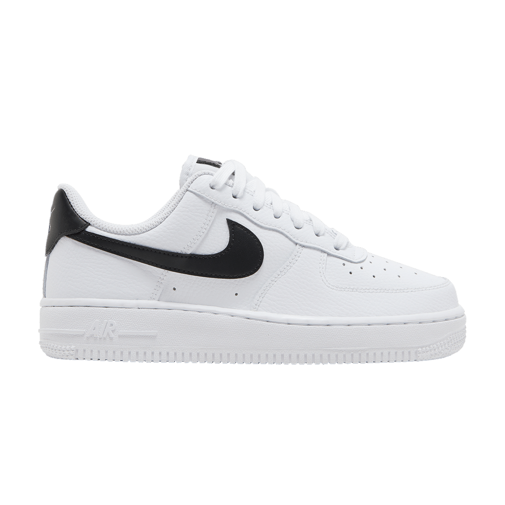 Кроссовки Nike Air Force 1 White Black (Женская размерная сетка)
