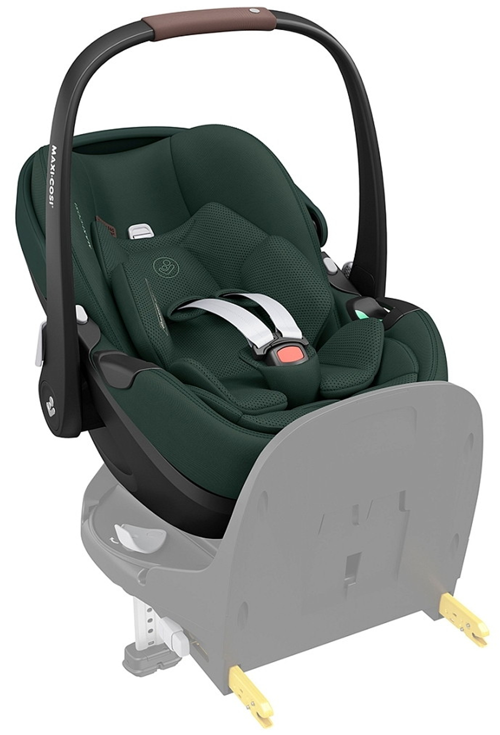 Коляска детская Maxi-Cosi Oxford Plus 3 в 1 с автокреслом Pebble 360 Pro Twillic Green 1978470110 Twillic Truffle/Трюфель