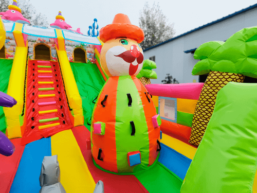 Коммерческий батут "В гостях у дельфинов", 10*6*5 м,