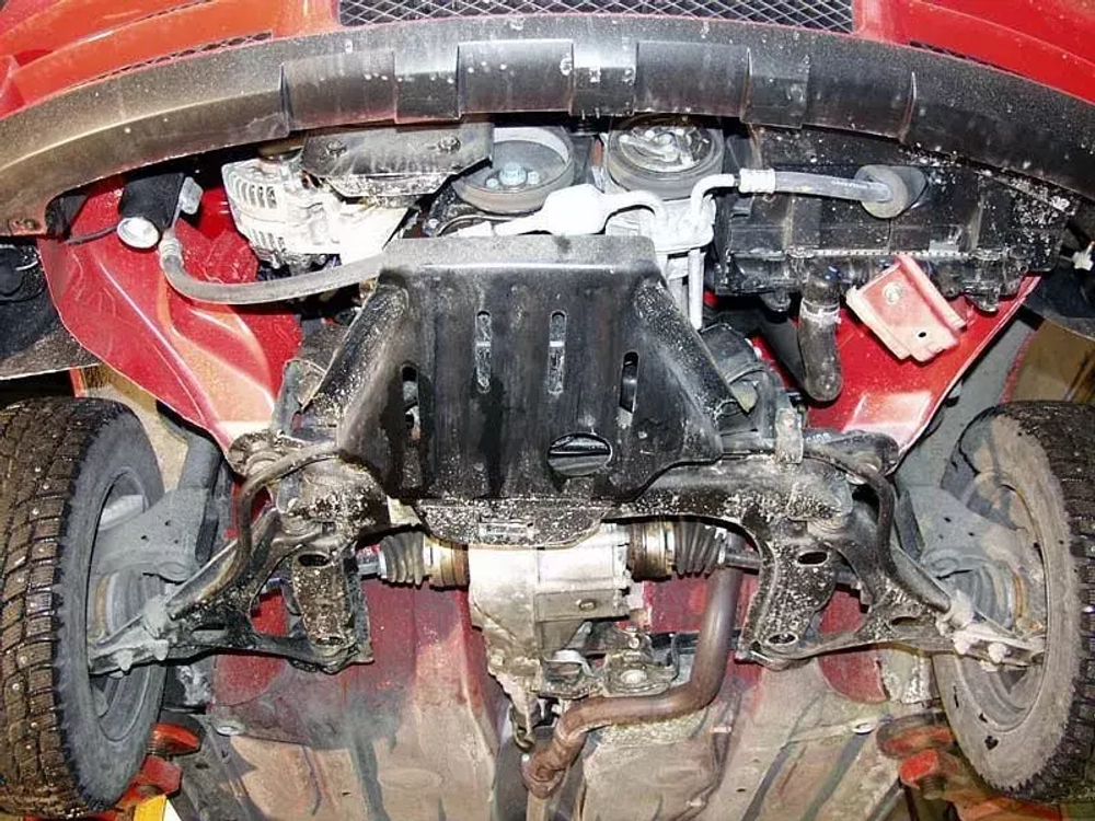 Защита картера и КПП Sheriff для Volkswagen Pointer 2004-2008 арт.26.0716