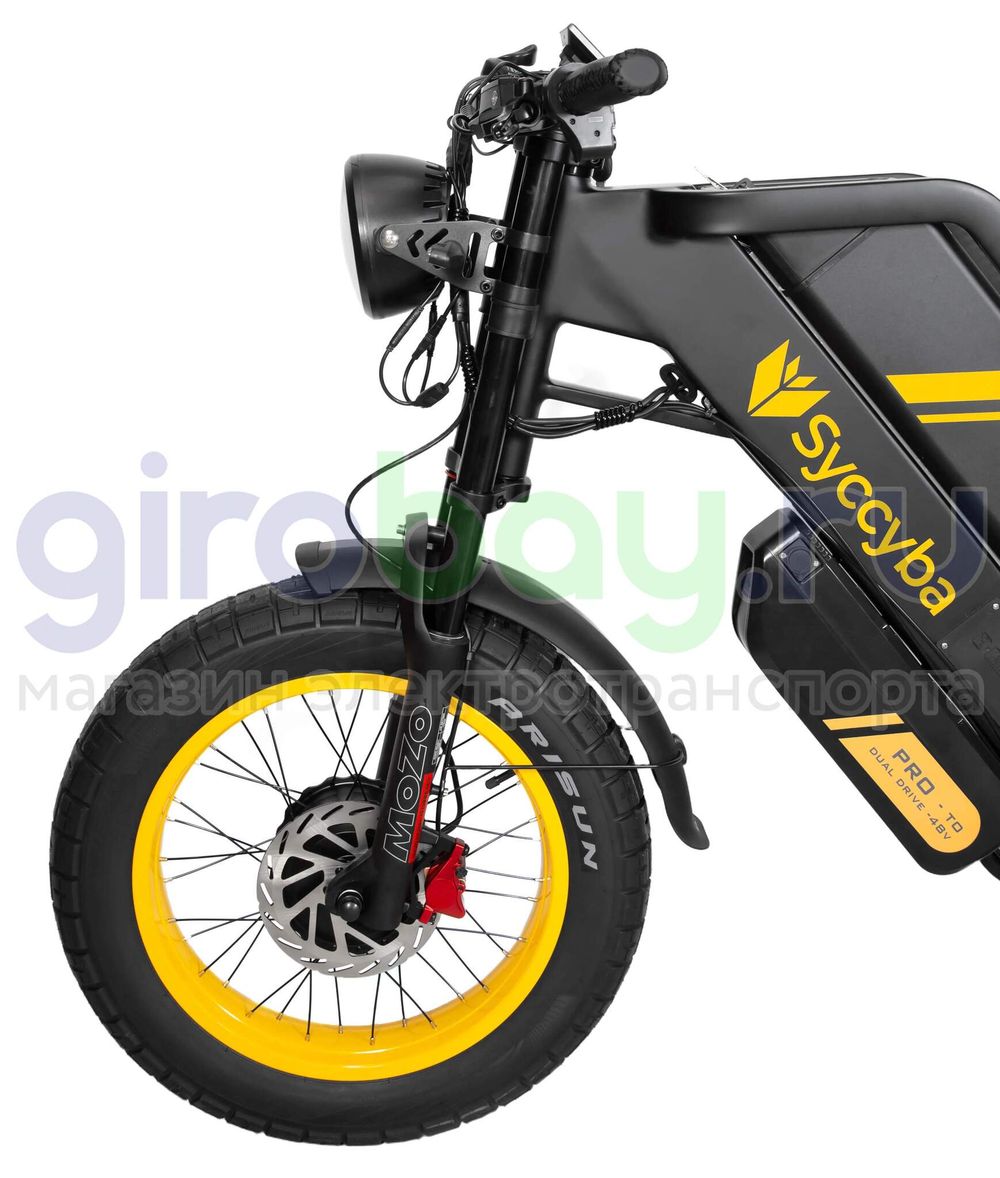 Электровелосипед Syccyba GT20 MAX DUAL 3000W (48V/55ah) фото №8