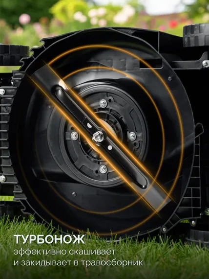 Газонокосилка аккумуляторная ЗУБР ГКЛ-4040 (без АКБ и ЗУ)