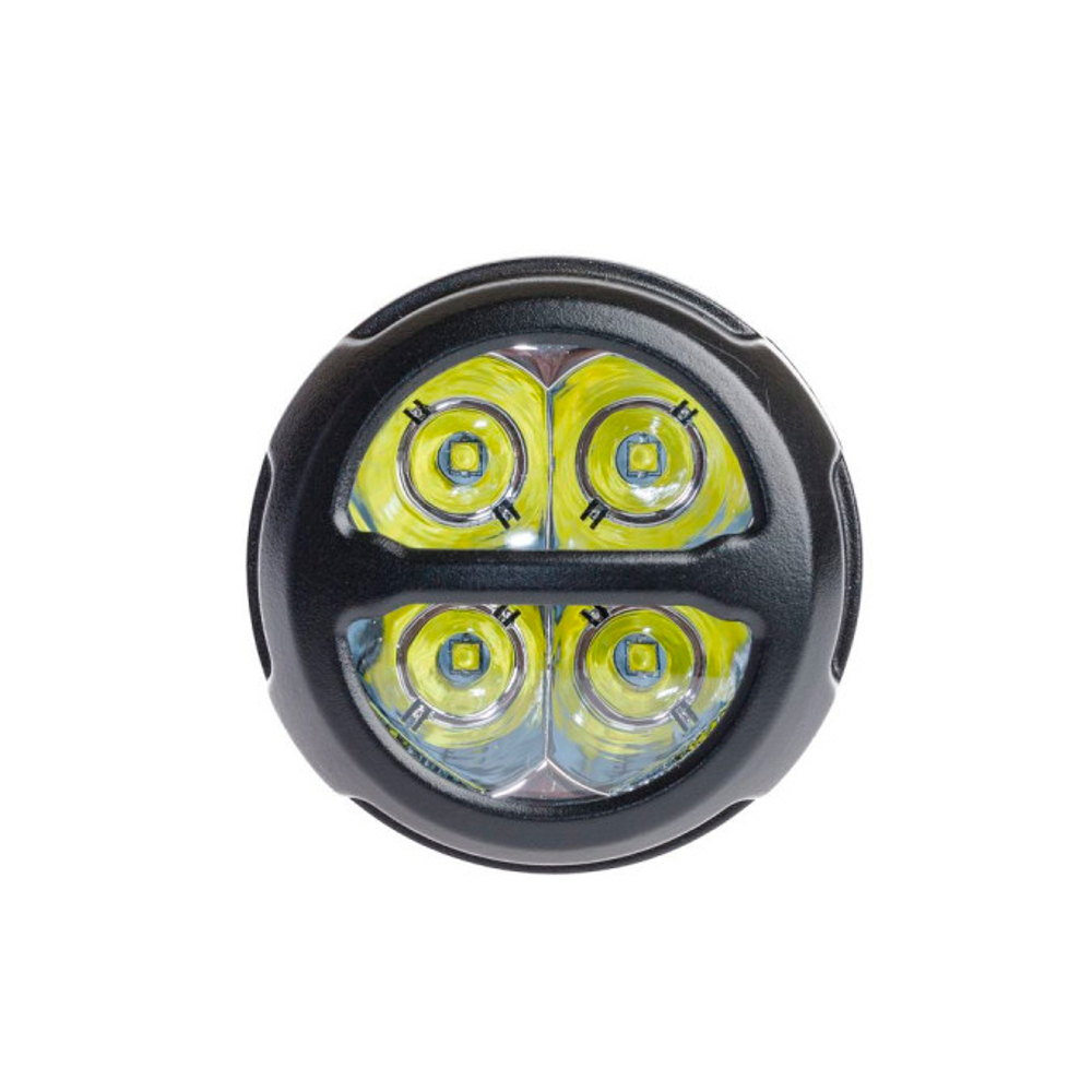 Фара светодиодная NANOLED ULTRA M910, 20W, КРУГЛАЯ, 4 LED 5050, 80x80x105мм