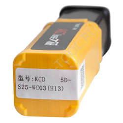 Сверло корпусное KCD180-5D-S25-WC03(H13) "ACCKee"
