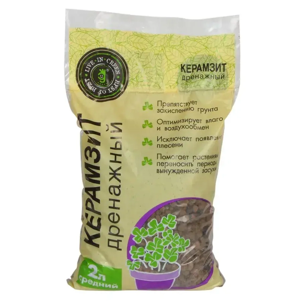 Дренаж керамзитный 2л 4-6мм