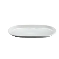 Блюдо овальное 32,7*17,8 см h2,7 см для подачи белое фарфор NEW P.L. Proff Cuisine [6]