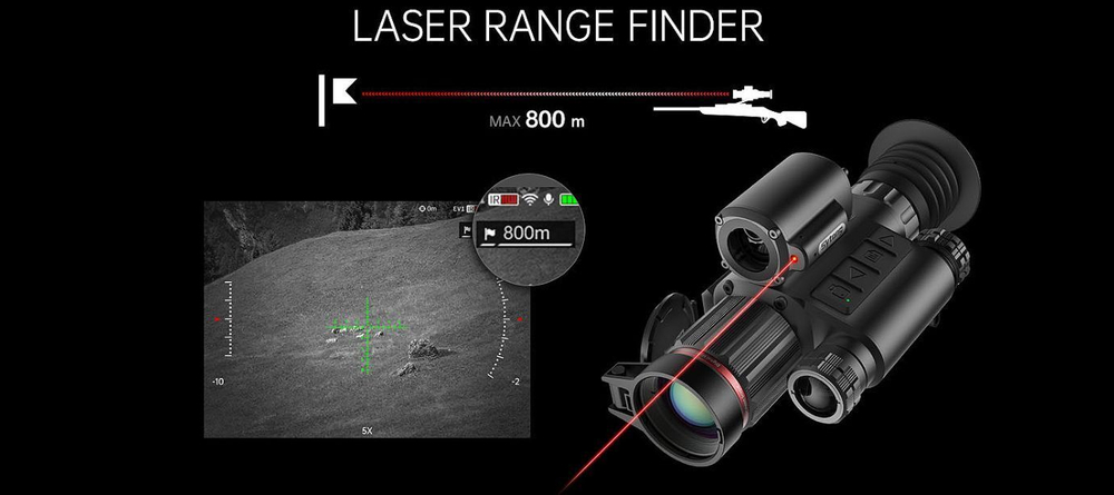 Прицел цифровой Sytong HT-70 LRF