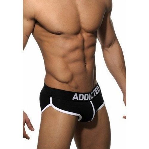 Мужские трусы брифы Seobean Addicted Brief Black H73