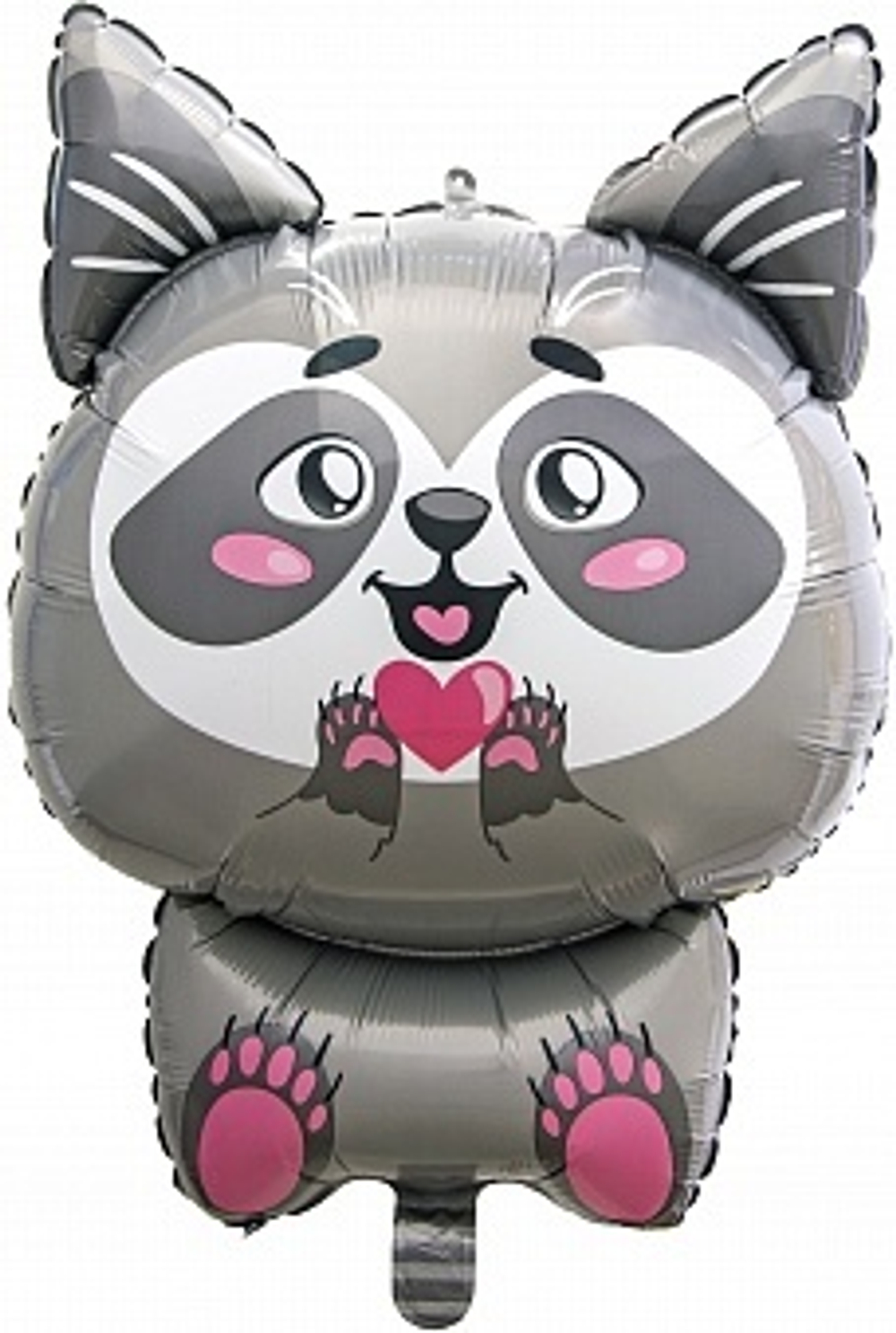 К Фигура Енотик с сердечком 81 см.