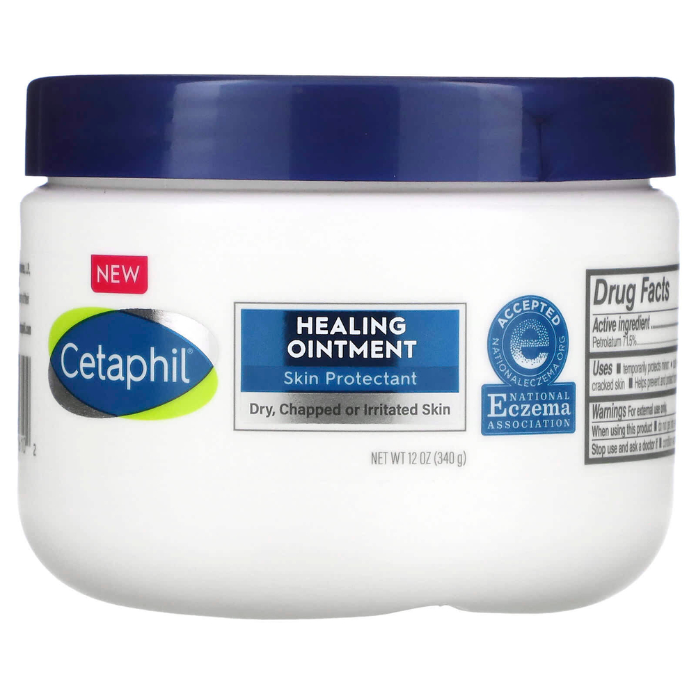 Cetaphil, Лечебная мазь, для чувствительной кожи, 340 г (12 унций)