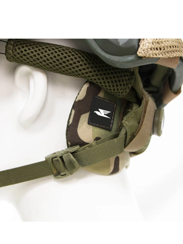 Защита затылка с баллистическим пакетом, MIMICRYA, Cordura 1000D, Арамид 16 слоев, Бр1, MULTICAM